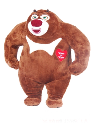 多多堡心跳熊大公仔