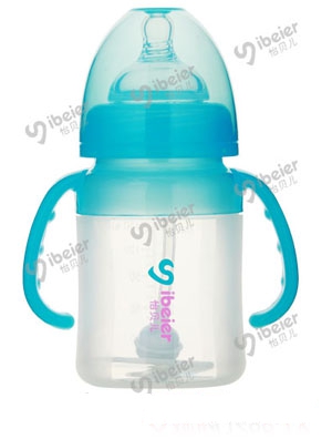 怡貝兒9安特寬口徑防脹氣硅膠奶瓶