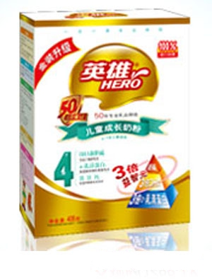 英雄幼兒配方奶粉桶裝