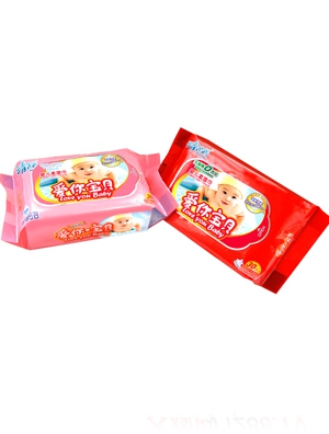 清花潤青瓜冰潤濕巾20片啟封裝