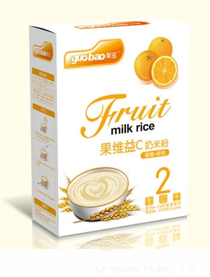 果寶果維益C奶米粉盒裝1段