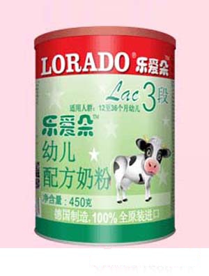 樂愛朵較大嬰兒配方奶粉2段