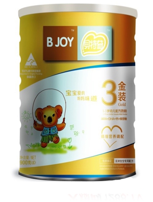 B JOY貝特益嬰幼兒配方奶粉2段