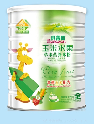 貝善臣蘋果玉米配方米粉