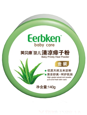 英貝康嬰兒玉米爽身粉