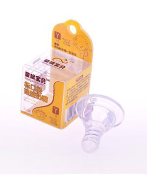 童妮寶貝標口徑硅膠奶嘴Y碼