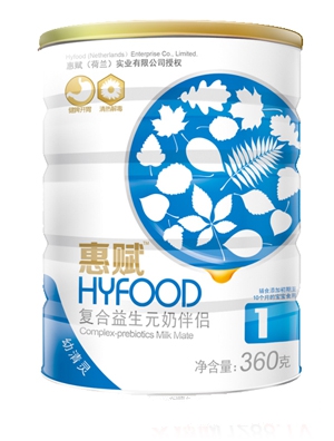 惠賦幼清靈(復(fù)合益生元)奶伴侶1段360克