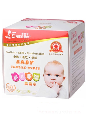 壹壹寶干濕兩用巾綠色80片