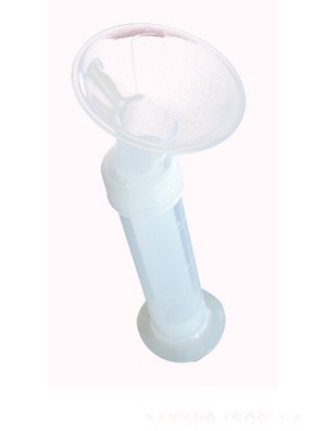 晶瑩帶瓶吸奶器