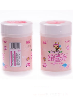 愛奇諾天然蜂膠嬰兒口手無香120片桶4