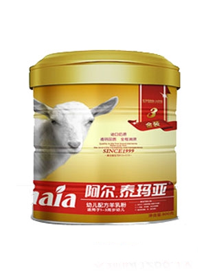 阿爾泰瑪亞金裝較大嬰兒配方羊乳粉2段
