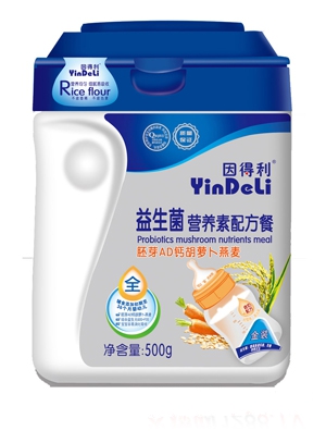 因得利益生菌營養(yǎng)素配方餐500克