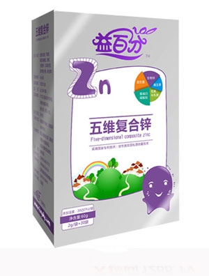 益百分果膠鈣鐵鋅