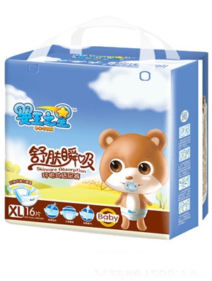 嬰王之星舒膚瞬吸紙尿褲XL