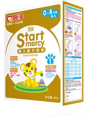 啟澤金裝嬰幼兒配方奶粉金裝1段(聽)