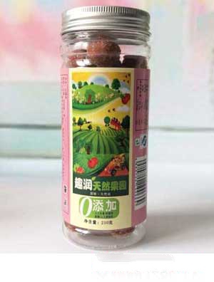 趣潤天然果園罐裝山楂球210g