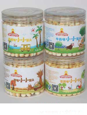 康貝多維牛奶味小小饅頭