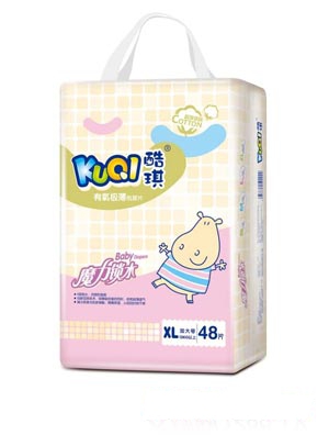 酷琪有氧極薄紙尿片L56片