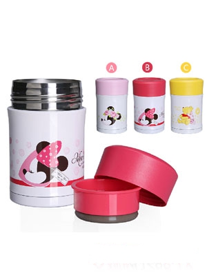 迪士尼不銹鋼兒童食物燜燒罐