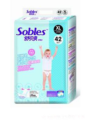 舒貝爽輕棉超吸紙尿褲中M24