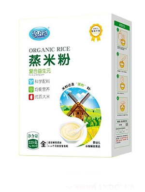 聰貝樂(lè)復(fù)合益生元蒸米粉盒裝