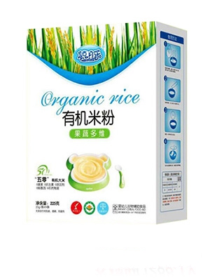 聰貝樂益生元鐵鋅鈣有機米粉聽裝