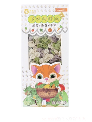 御錦記菠菜+蛋黃+香米蝴蝶面