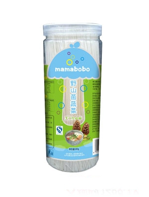 mamabobo野山菌蔬菜手工面