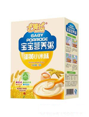 卡努比蛋黃小米味營養(yǎng)粥