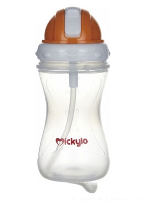 米奇樂波紋吸管飲嘴杯