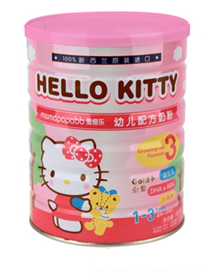HELLO KITTY嬰幼兒配方奶粉3段