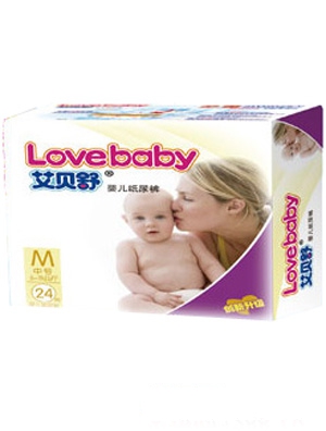 艾貝舒嬰兒清爽紙尿片M22