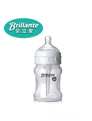 貝立安高級防脹氣玻璃奶瓶260ml