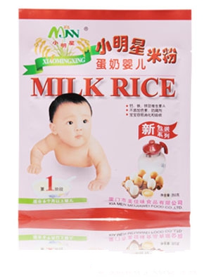 小明星鐵鋅鈣嬰兒米粉