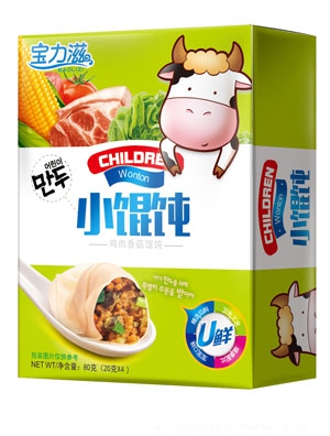 寶力滋雞肉小餛飩