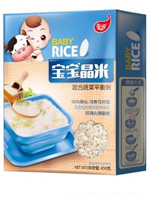 每珍寶寶晶米混合蔬菜平衡粥