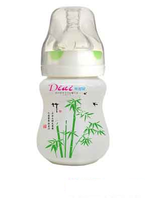 貝多愛180ml陶瓷奶瓶-藍色