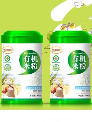 彤帥益生元鈣鐵鋅有機(jī)米粉