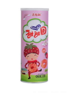 吉牯利草莓味甜甜圈