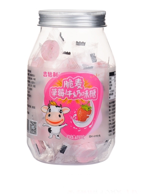 吉牯利脆麥紫薯牛奶味糖