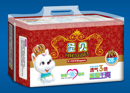 圣貝超薄干爽紙尿褲M(mǎn)碼