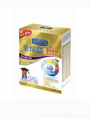 金搖籃-皇冠較大嬰幼兒配方奶粉盒裝2段