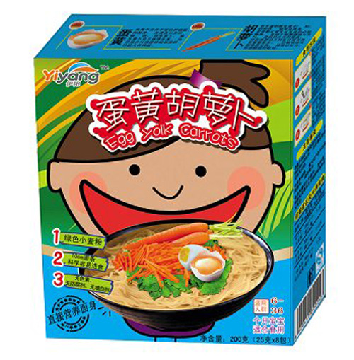 伊陽蛋黃胡蘿卜營養(yǎng)面200g
