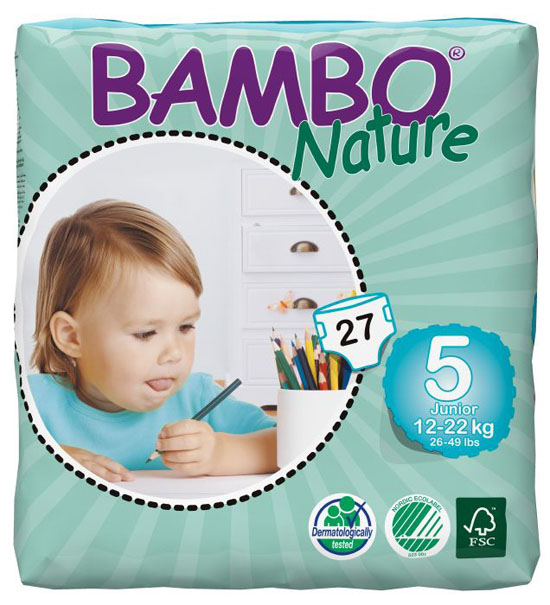 BAMBO Nature嬰兒紙尿褲L碼27片