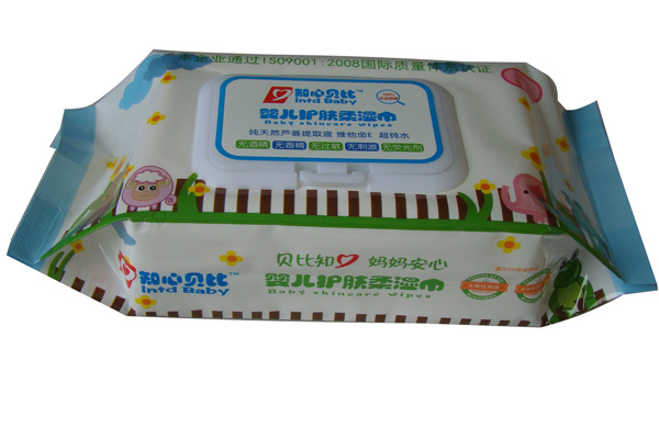 知心貝比嬰幼兒濕巾藍(lán)色