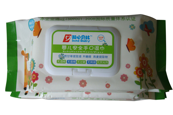 知心貝比嬰幼兒濕巾綠色