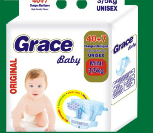 grace嬰兒紙尿褲47片裝