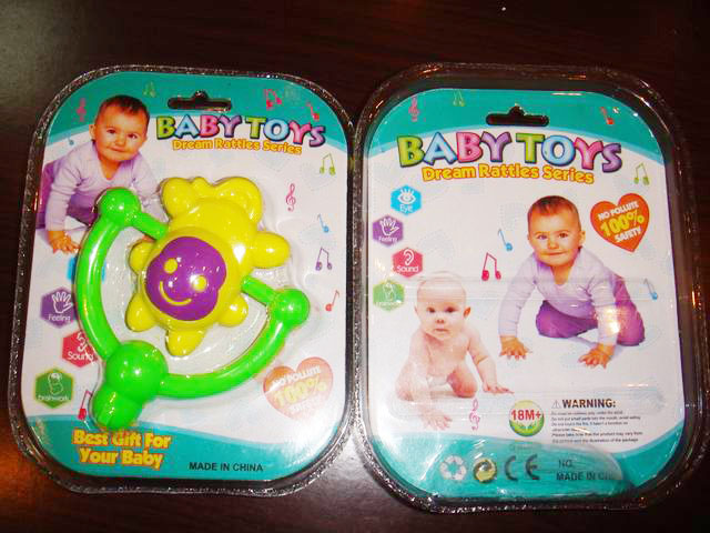 雅培翻跟斗的小猴搖鈴