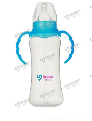 怡貝兒HA2003—6A寬口徑柳葉形帶柄自動(dòng)奶瓶