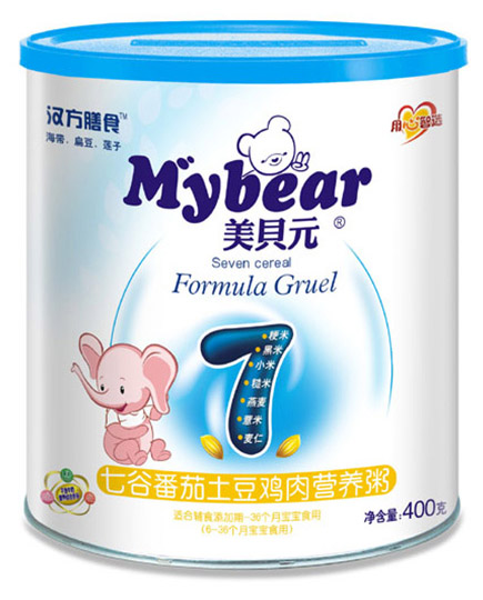 美貝元七谷番茄土豆雞肉營養(yǎng)粥